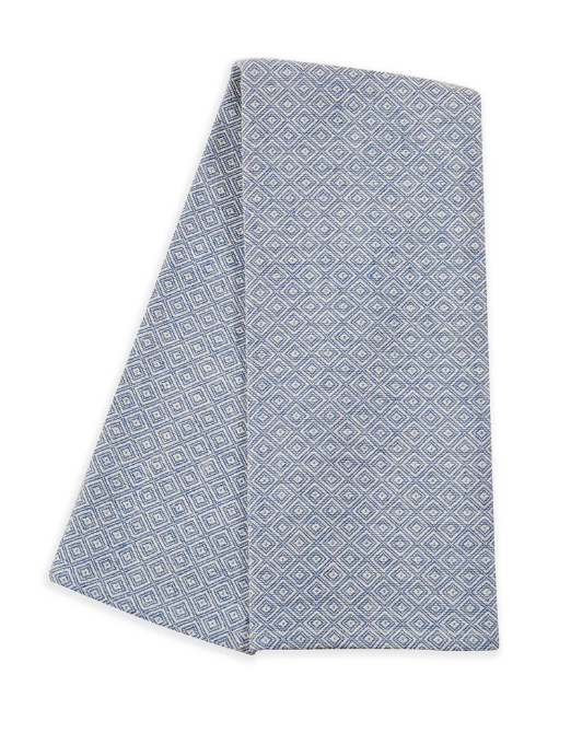 Royal Blue Diamond Hand Towel