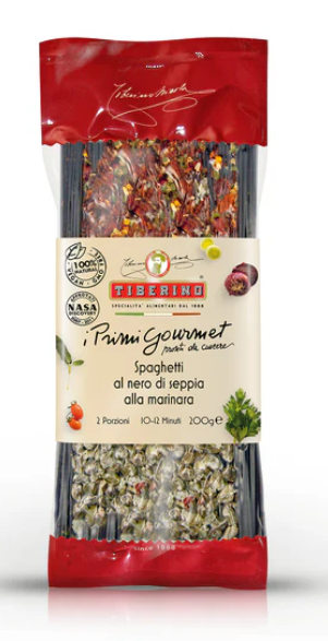 Spaghetti with Squid Ink Pasta Kit
