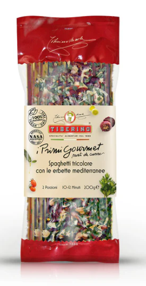 Tri Color Spaghetti with Herbs Pasta Kit