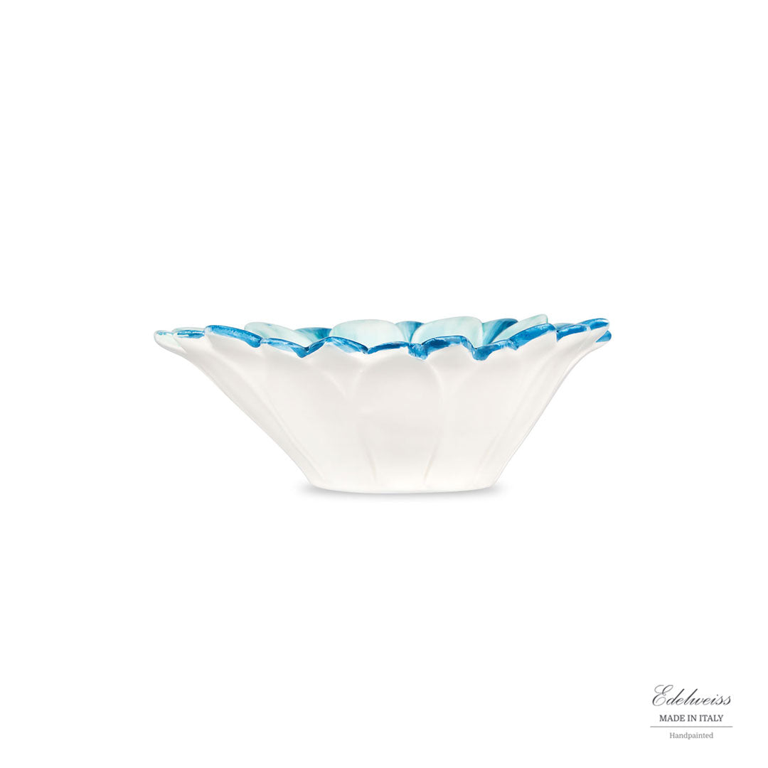 Small Blue Daisy Bowl