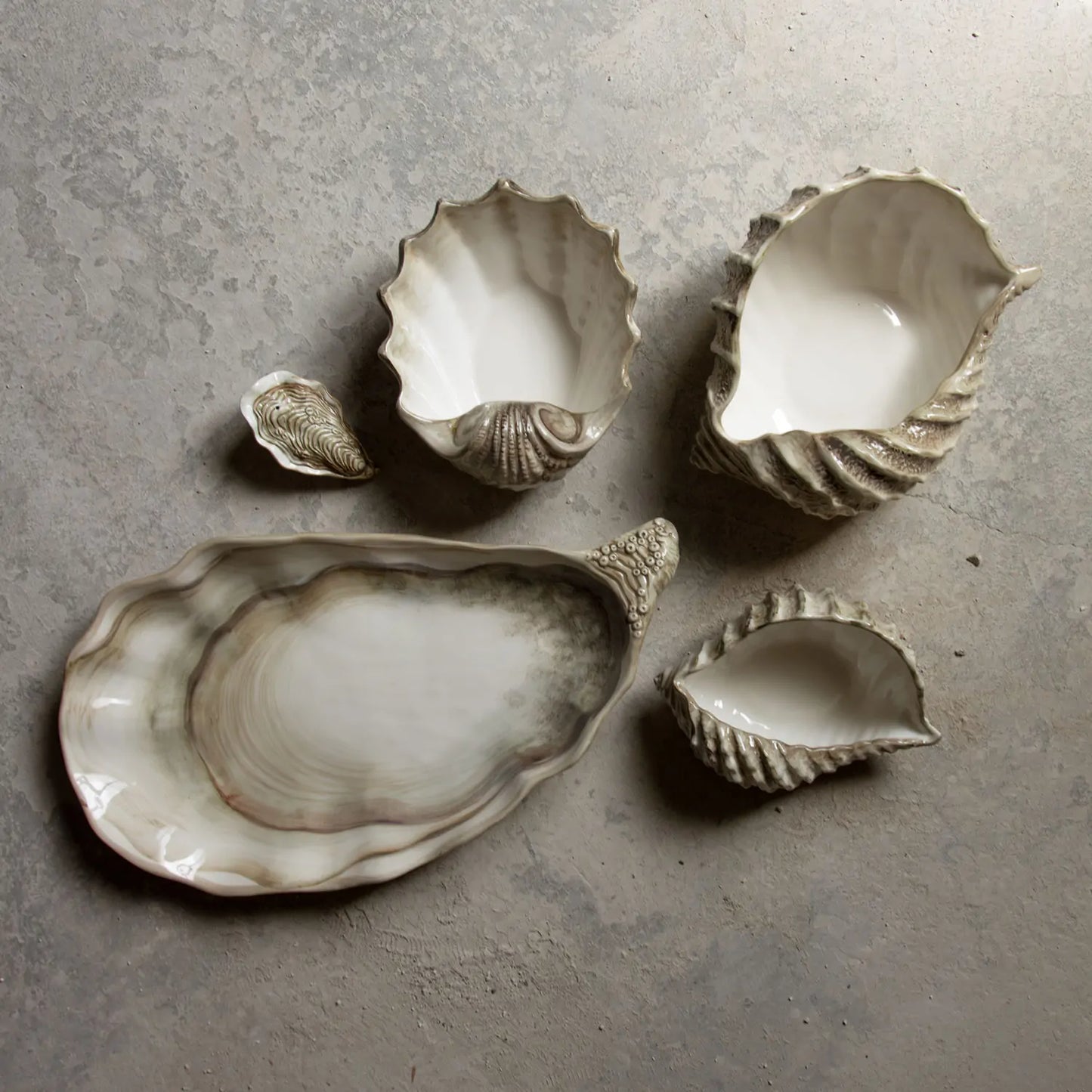Large Oyster Serving Tray