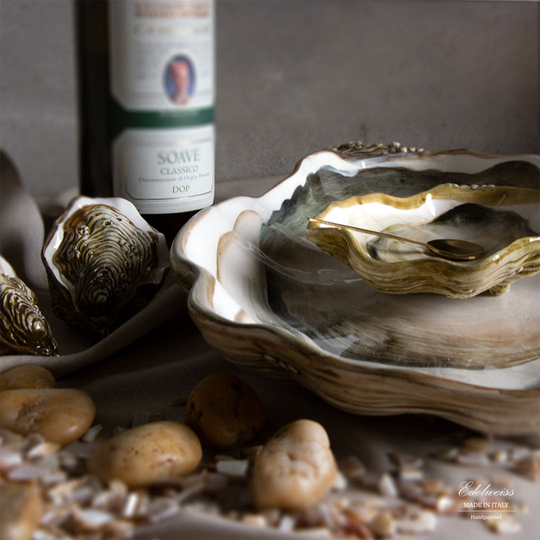 Large Oyster Serving Tray