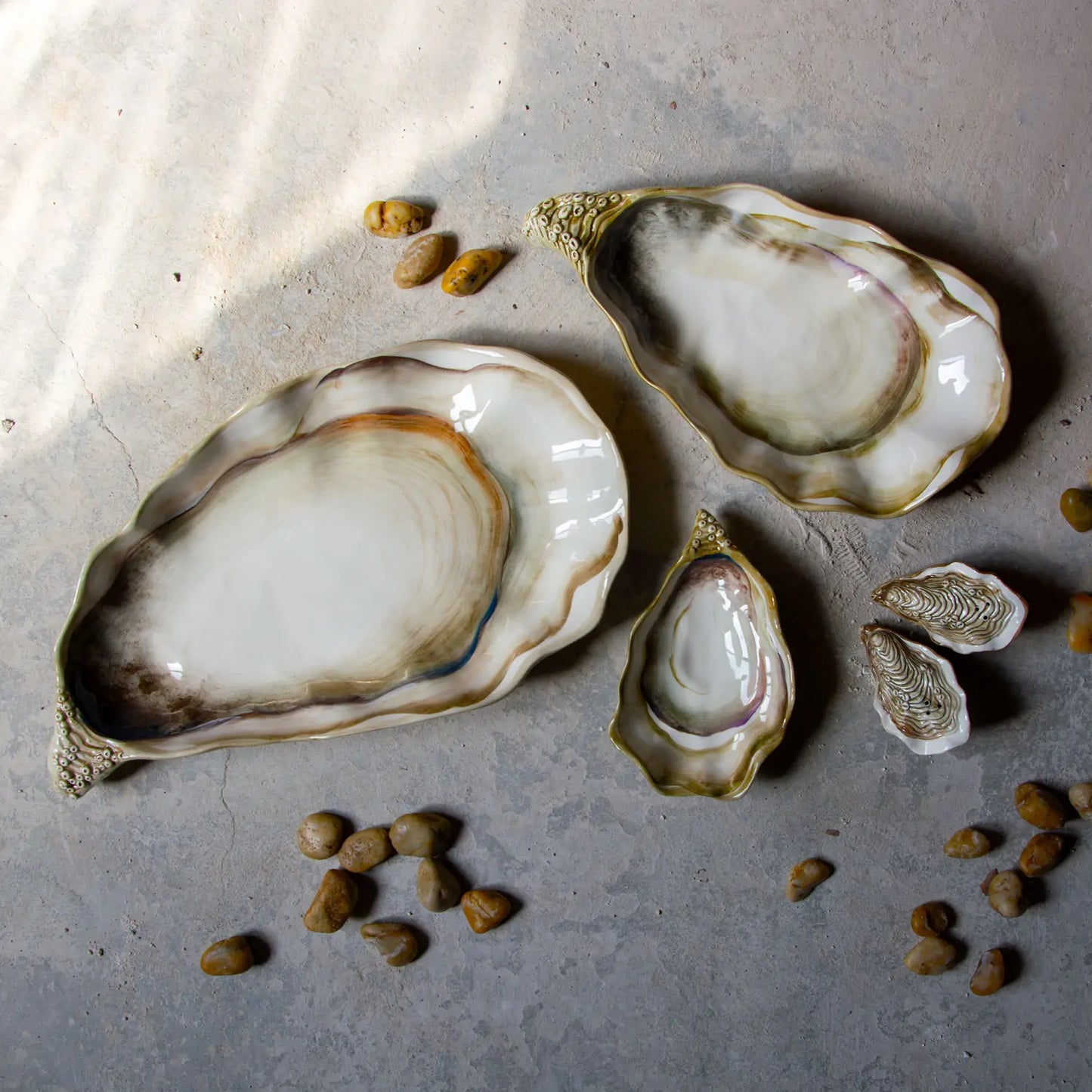 Oyster Salt and Pepper Set