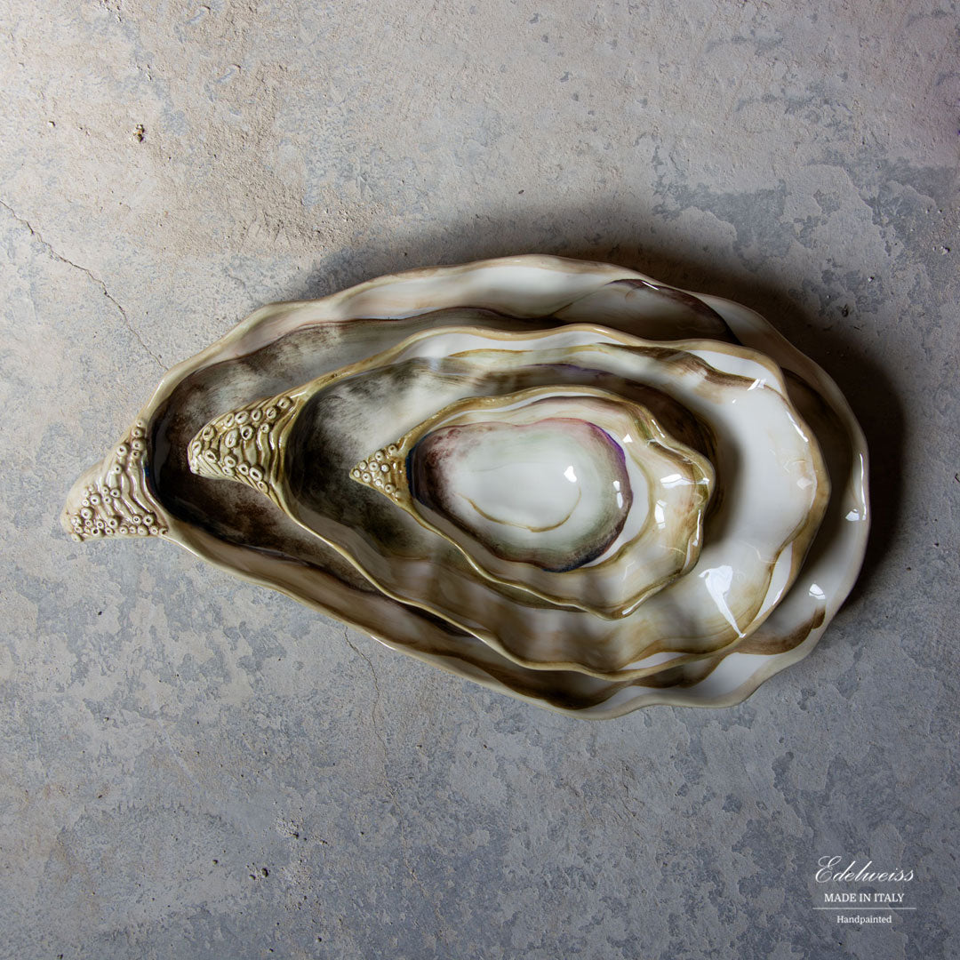 Large Oyster Serving Tray