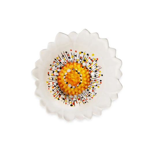 Medium White Daisy Bowl