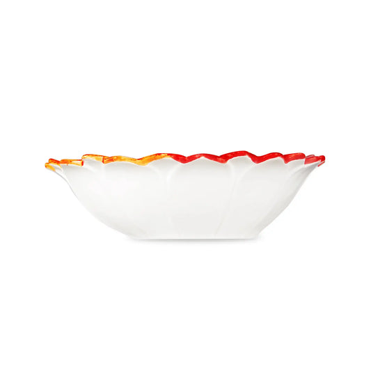 Medium Red Daisy Bowl