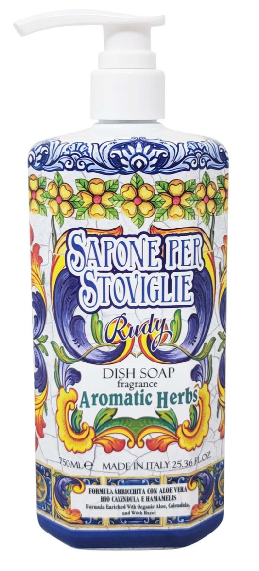 Rudy's Aromatic Herbs Dish Soap