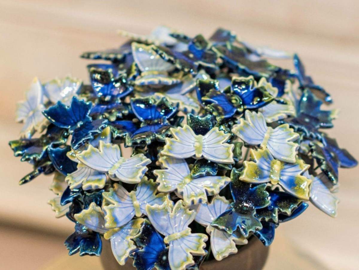 Dark Blue Butterfly