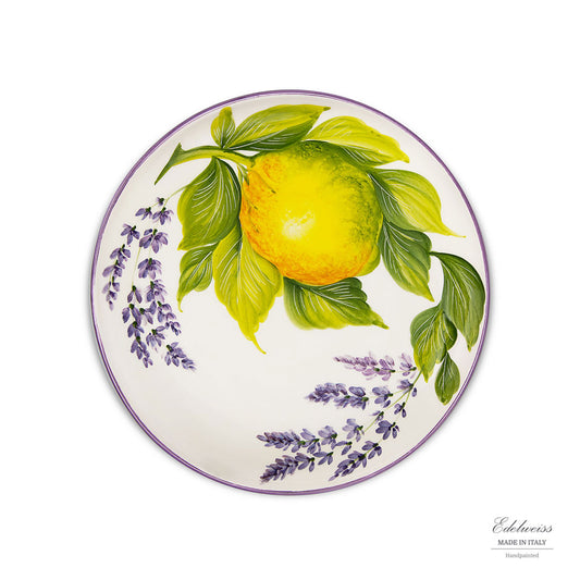 Lemon and Lavender Dessert Plate