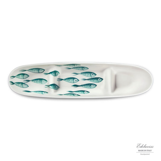Fishes Appetiser Divided Serving Tray