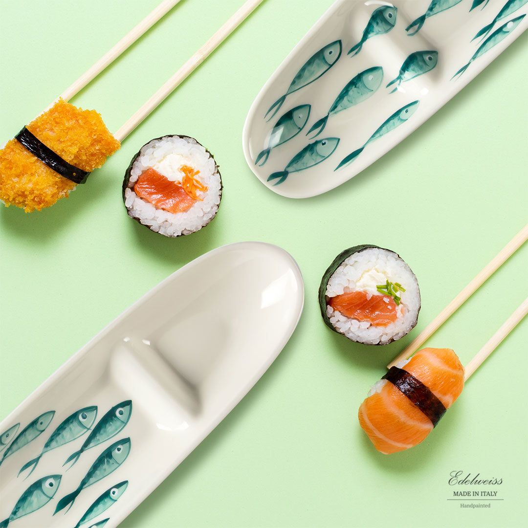Fishes Appetiser Divided Serving Tray
