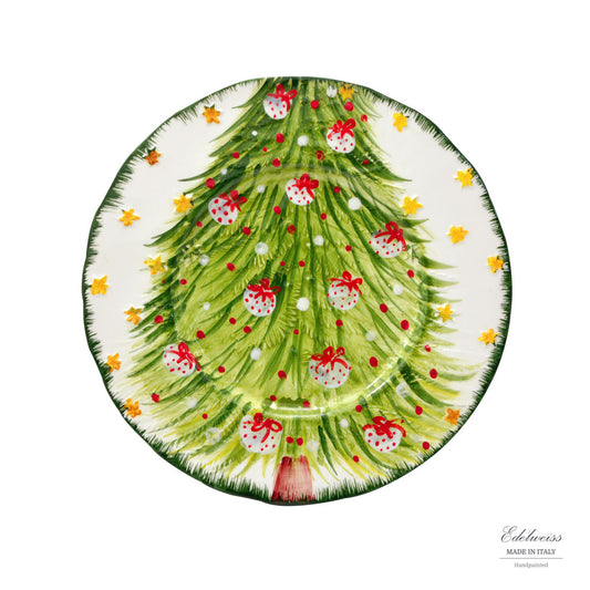 Tree Holiday Plate