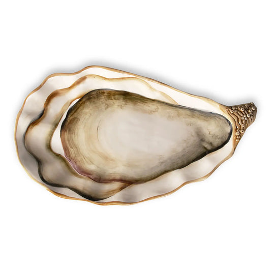 Large Oyster Serving Tray